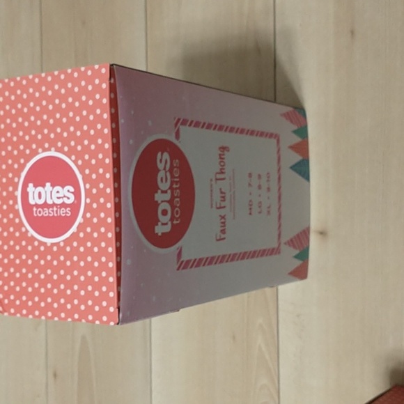 Totes toasties faux fur slippers - Picture 2 of 2